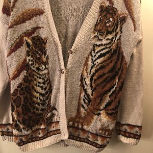 Marisa Christina tiger cardigan